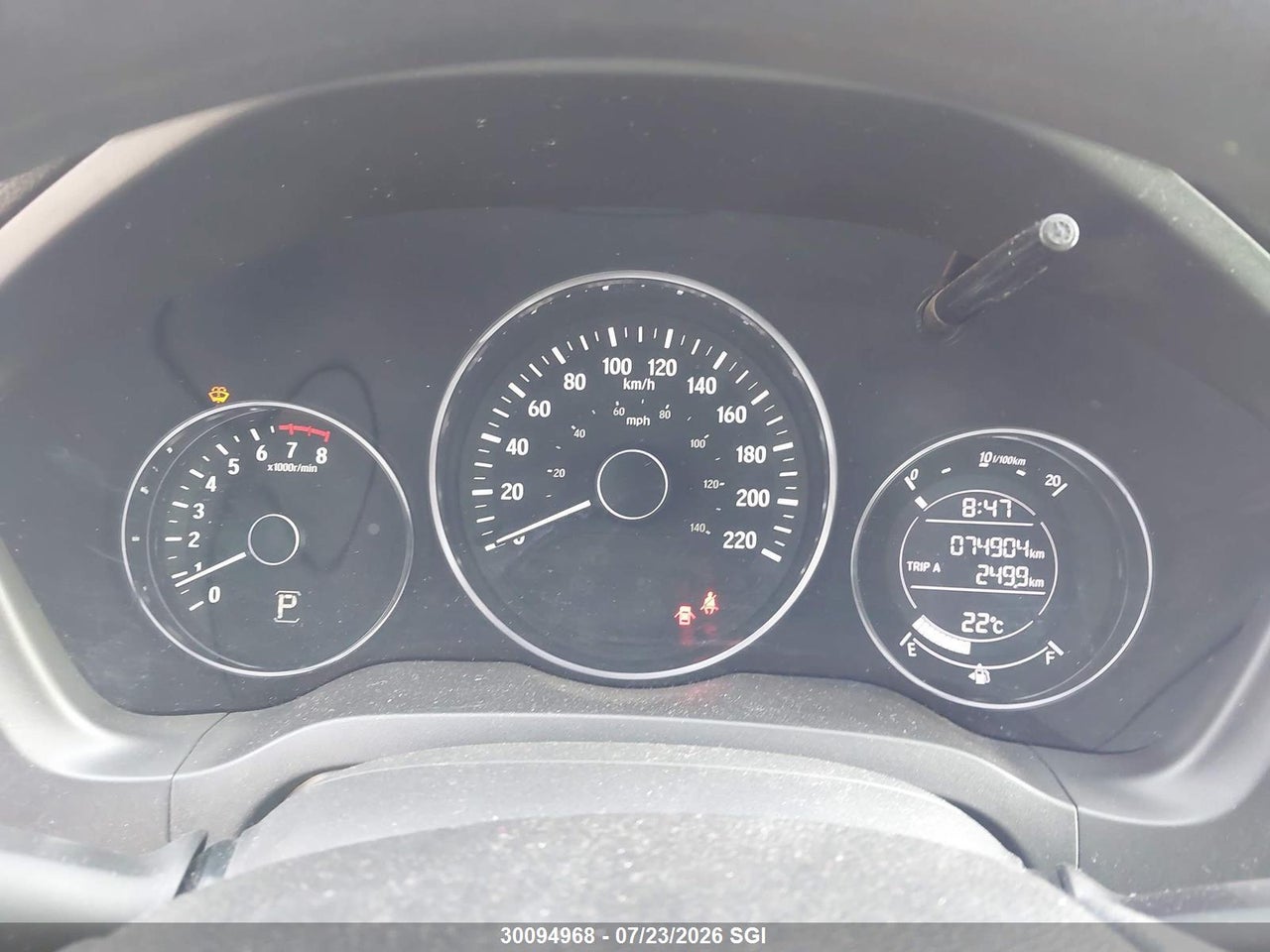 2016 HONDA HR-V LX thumbnail 8