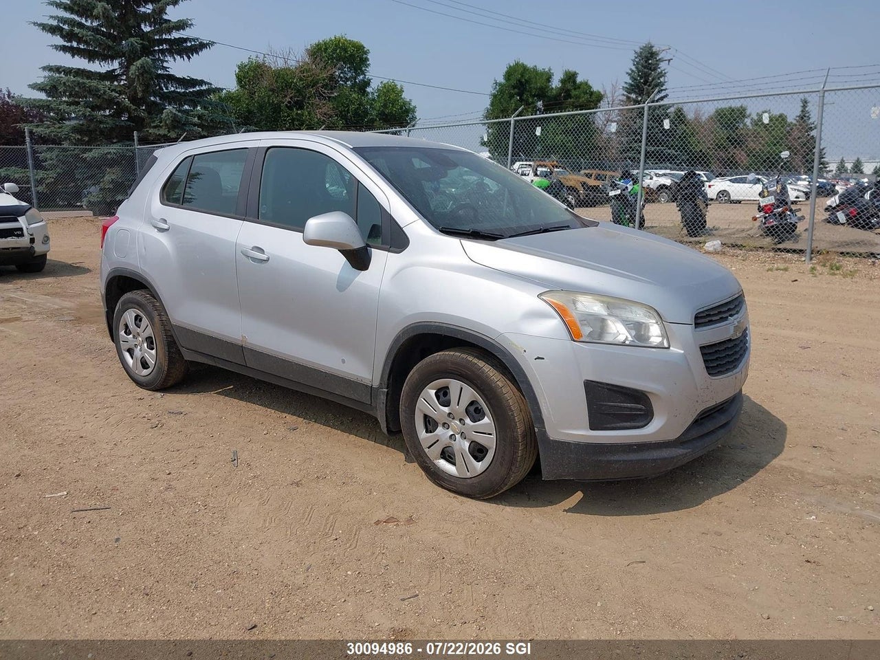 2014 CHEVROLET TRAX LS thumbnail 2