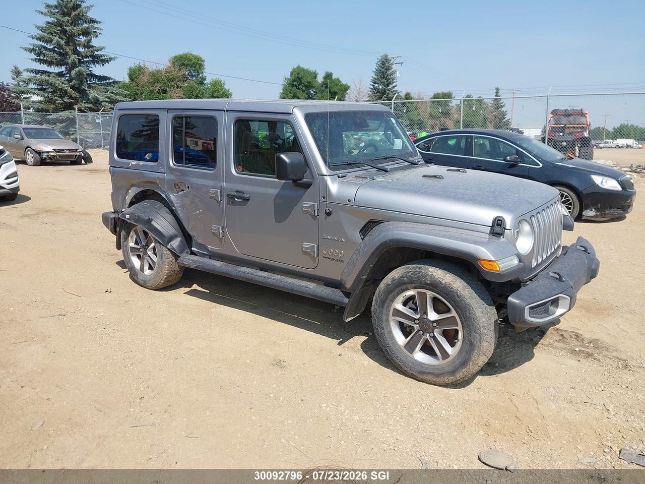 2020 JEEP WRANGLER UNLIMITED SAHARA thumbnail 2