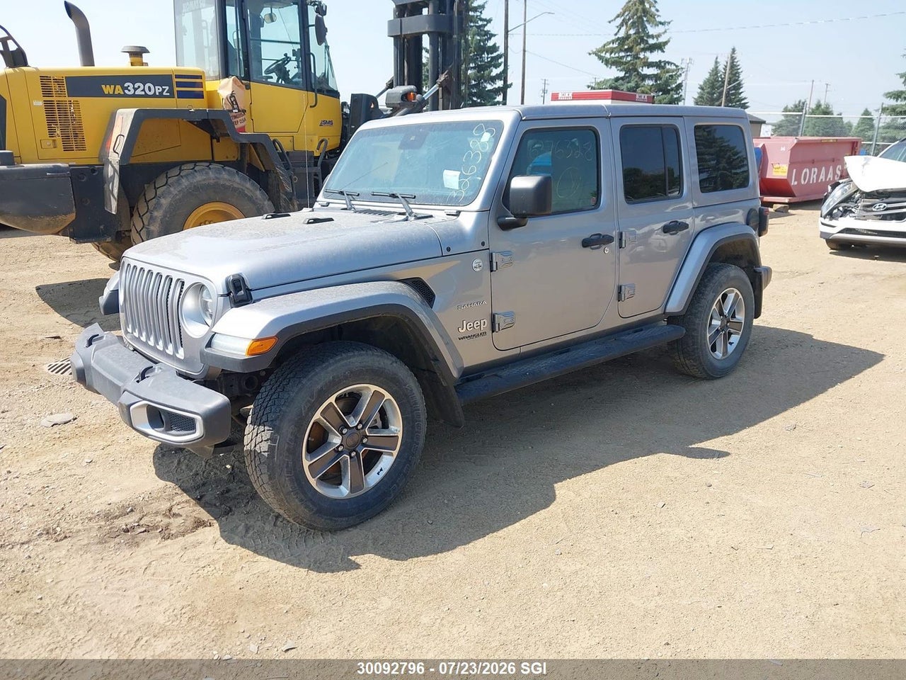 2020 JEEP WRANGLER UNLIMITED SAHARA thumbnail 3