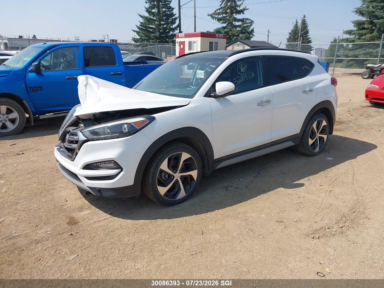 2017 HYUNDAI TUCSON LIMITED/SPORT AND ECO/SE thumbnail 3