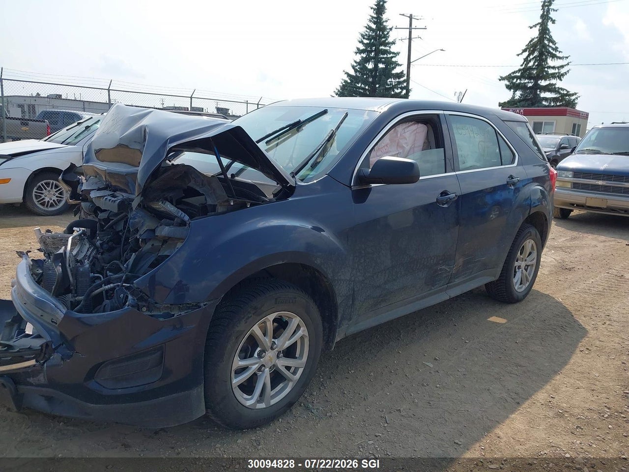 2017 CHEVROLET EQUINOX LS thumbnail 3