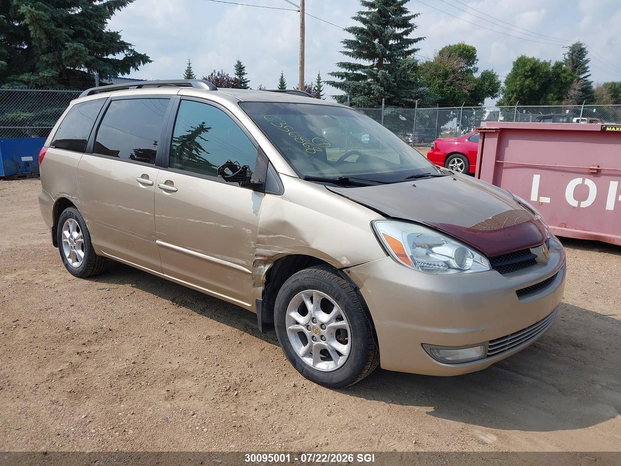 2004 TOYOTA SIENNA XLE/XLE LIMITED thumbnail 2