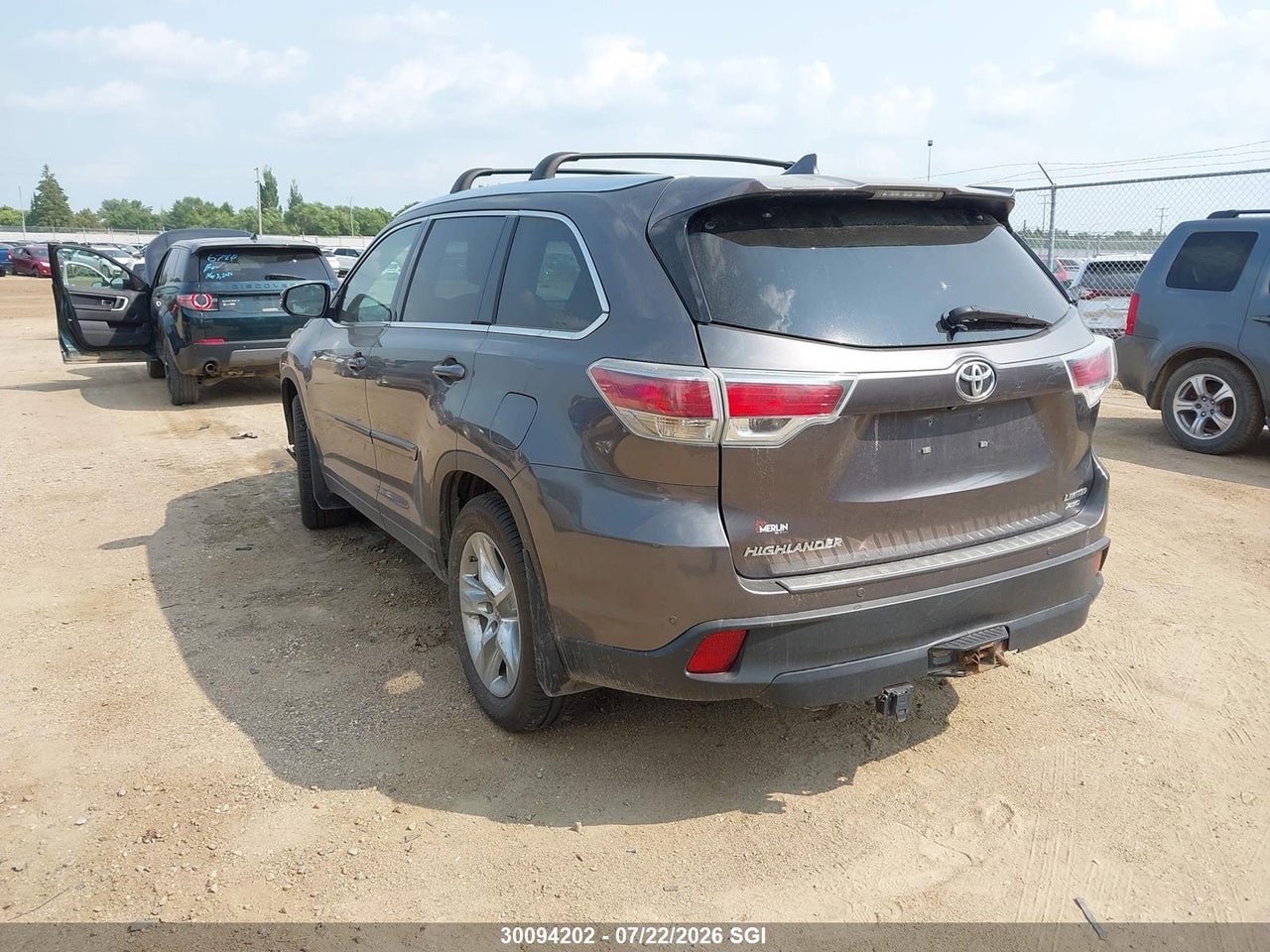 2014 TOYOTA HIGHLANDER LIMITED/LTD PLATNUM thumbnail 4