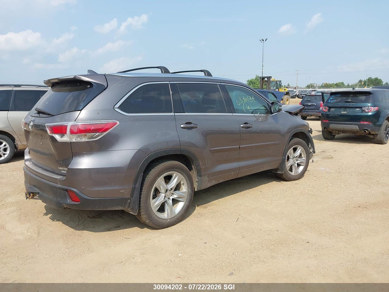 2014 TOYOTA HIGHLANDER LIMITED/LTD PLATNUM thumbnail 5