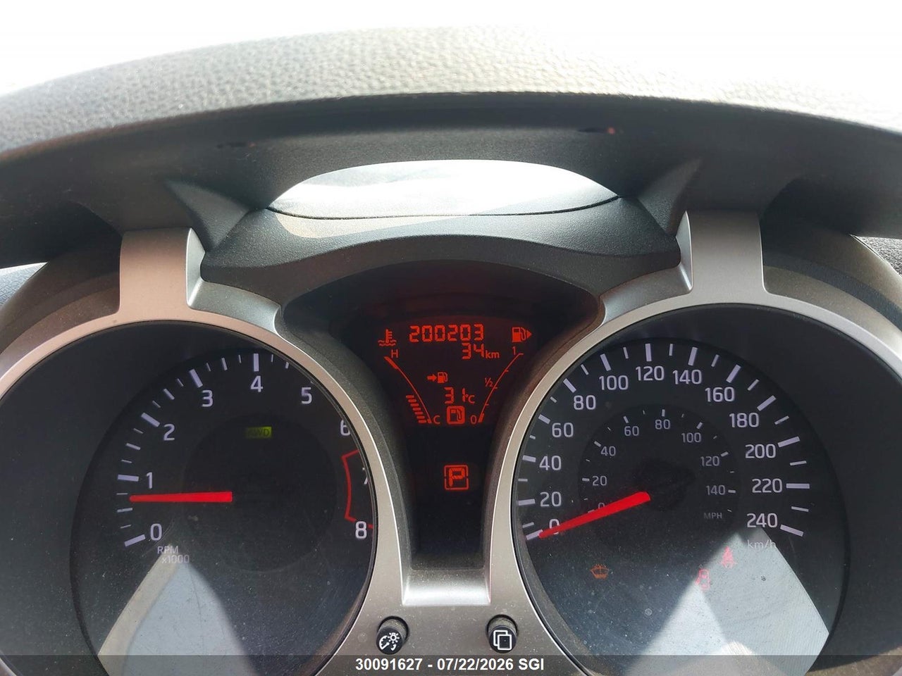 2012 NISSAN JUKE S/SV/SL thumbnail 8