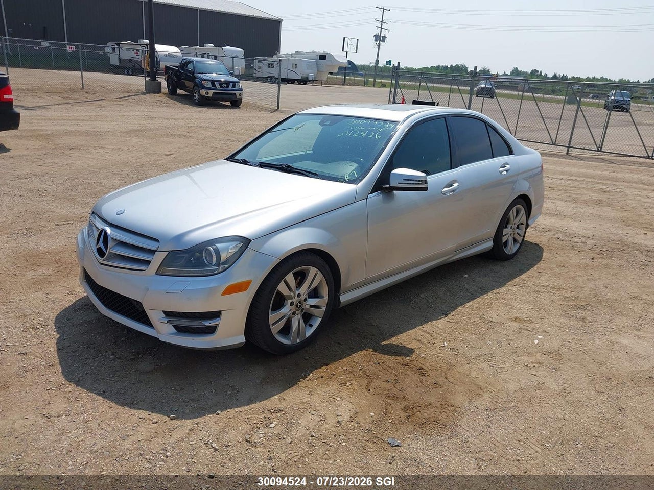 2012 MERCEDES BENZ C 300 4MATIC thumbnail 3