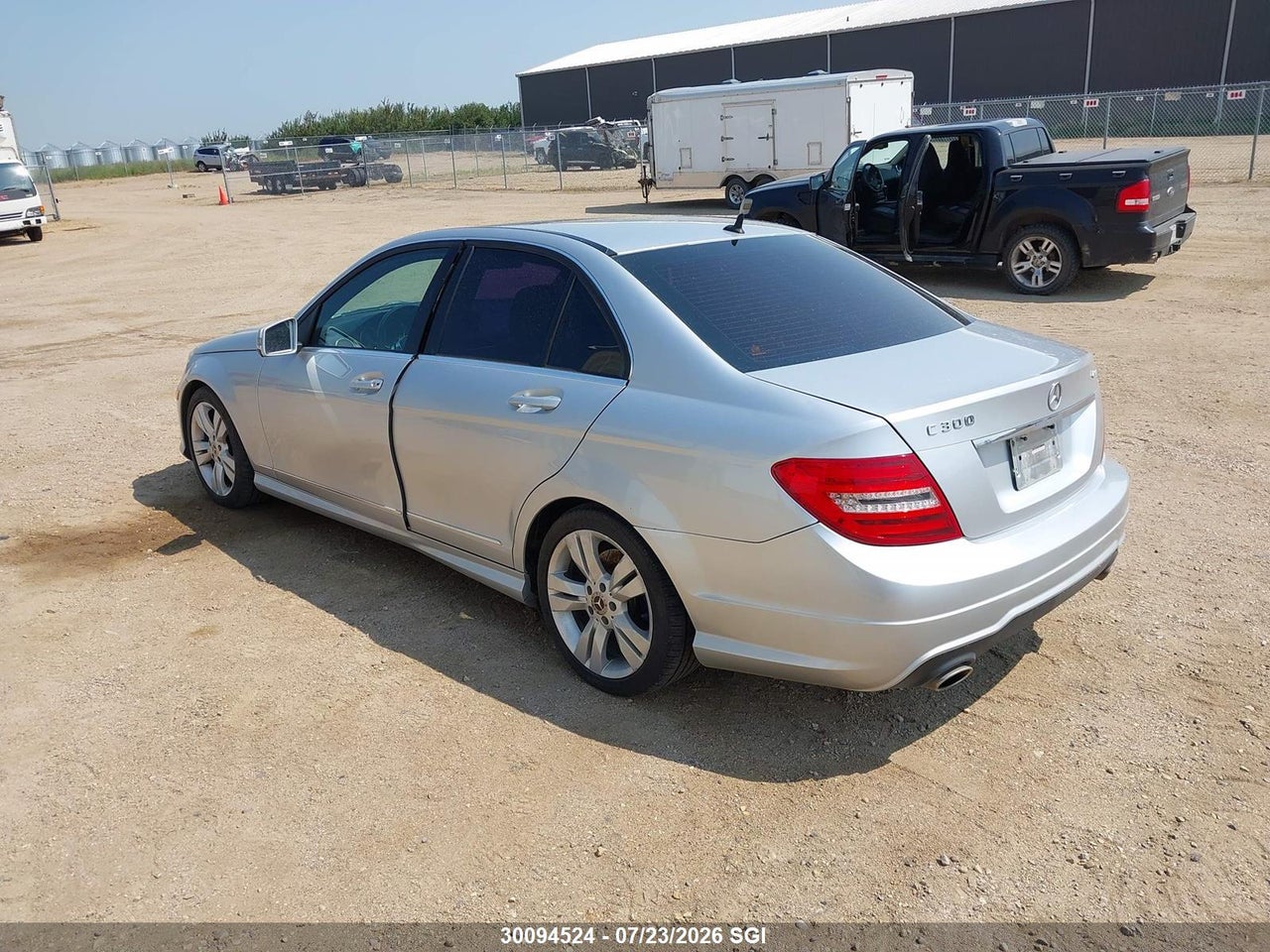 2012 MERCEDES BENZ C 300 4MATIC thumbnail 4