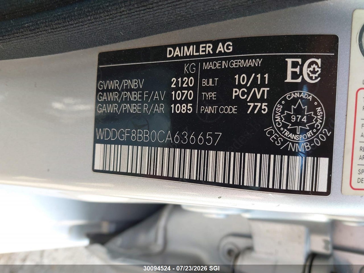 2012 MERCEDES BENZ C 300 4MATIC thumbnail 10