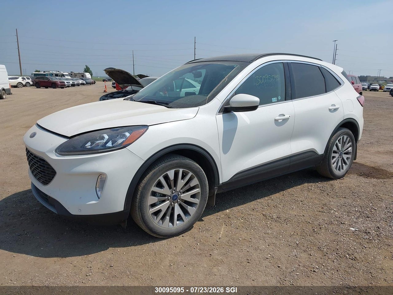2022 FORD ESCAPE TITANIUM thumbnail 3