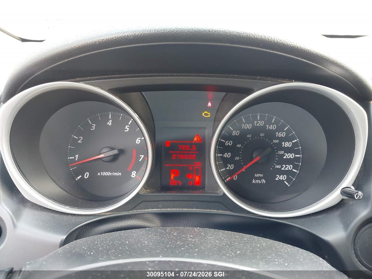 2013 MITSUBISHI RVR SE thumbnail 8