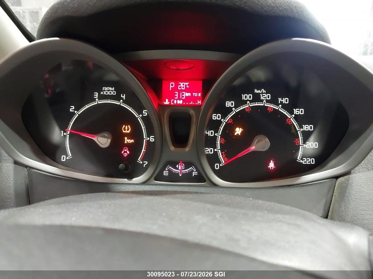 2013 FORD FIESTA SE thumbnail 8