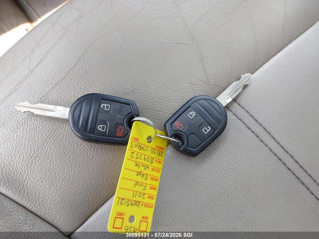 2011 FORD EDGE SEL thumbnail 12