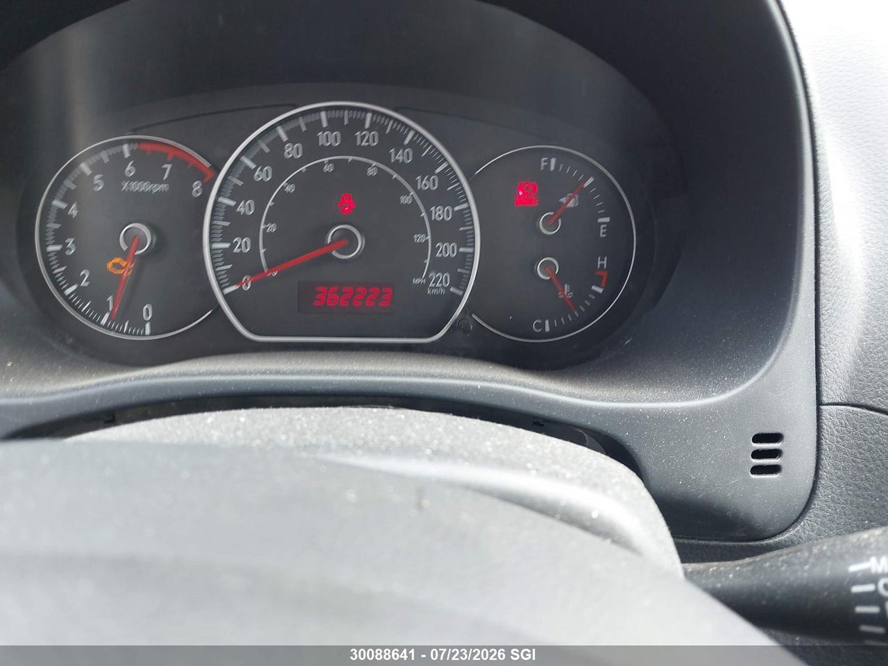 2009 SUZUKI SX4 TECHNOLOGY thumbnail 8