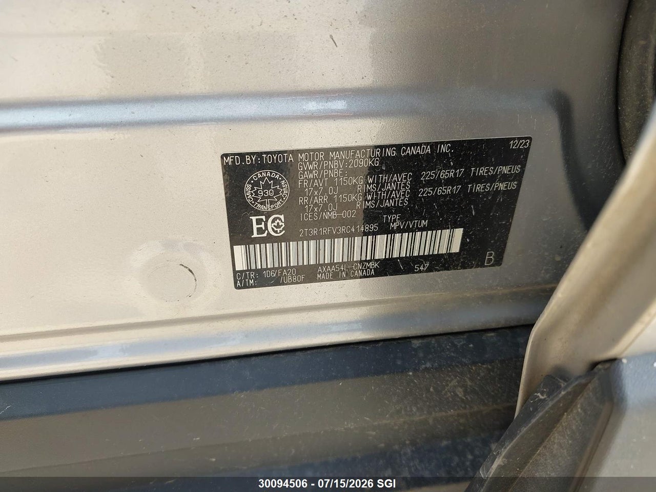 2024 TOYOTA RAV4 XLE/XLE PREMIUM thumbnail 10