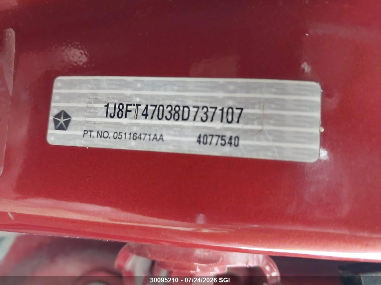 2008 JEEP COMPASS SPORT thumbnail 10