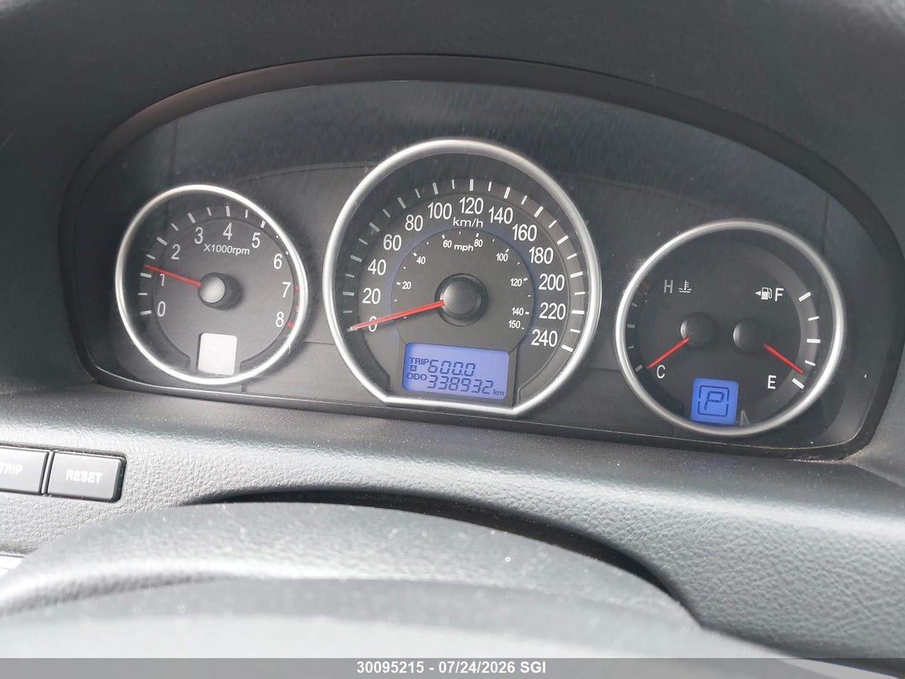 2008 HYUNDAI VERACRUZ GLS/SE/LIMITED thumbnail 8