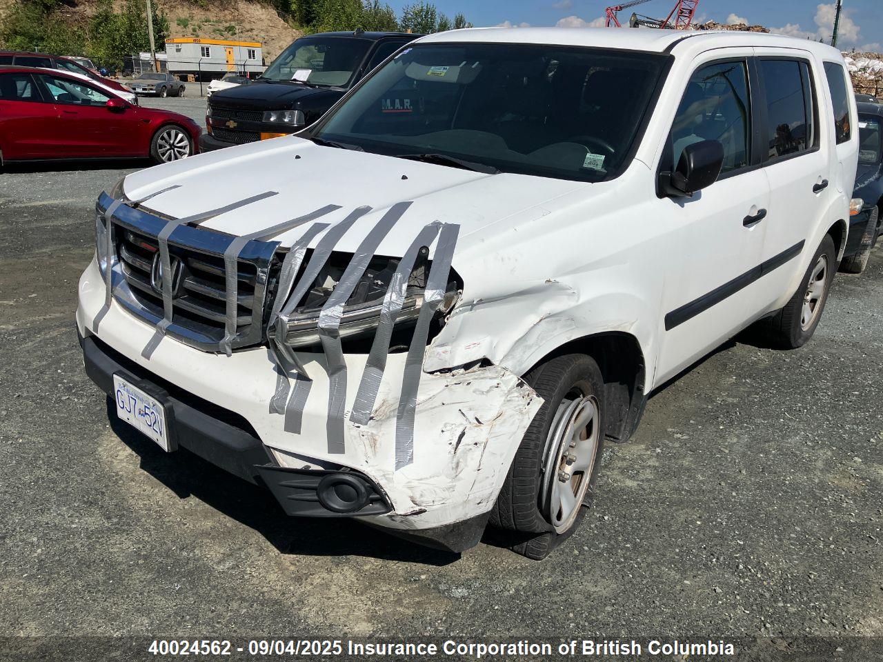 2013 HONDA PILOT thumbnail 3