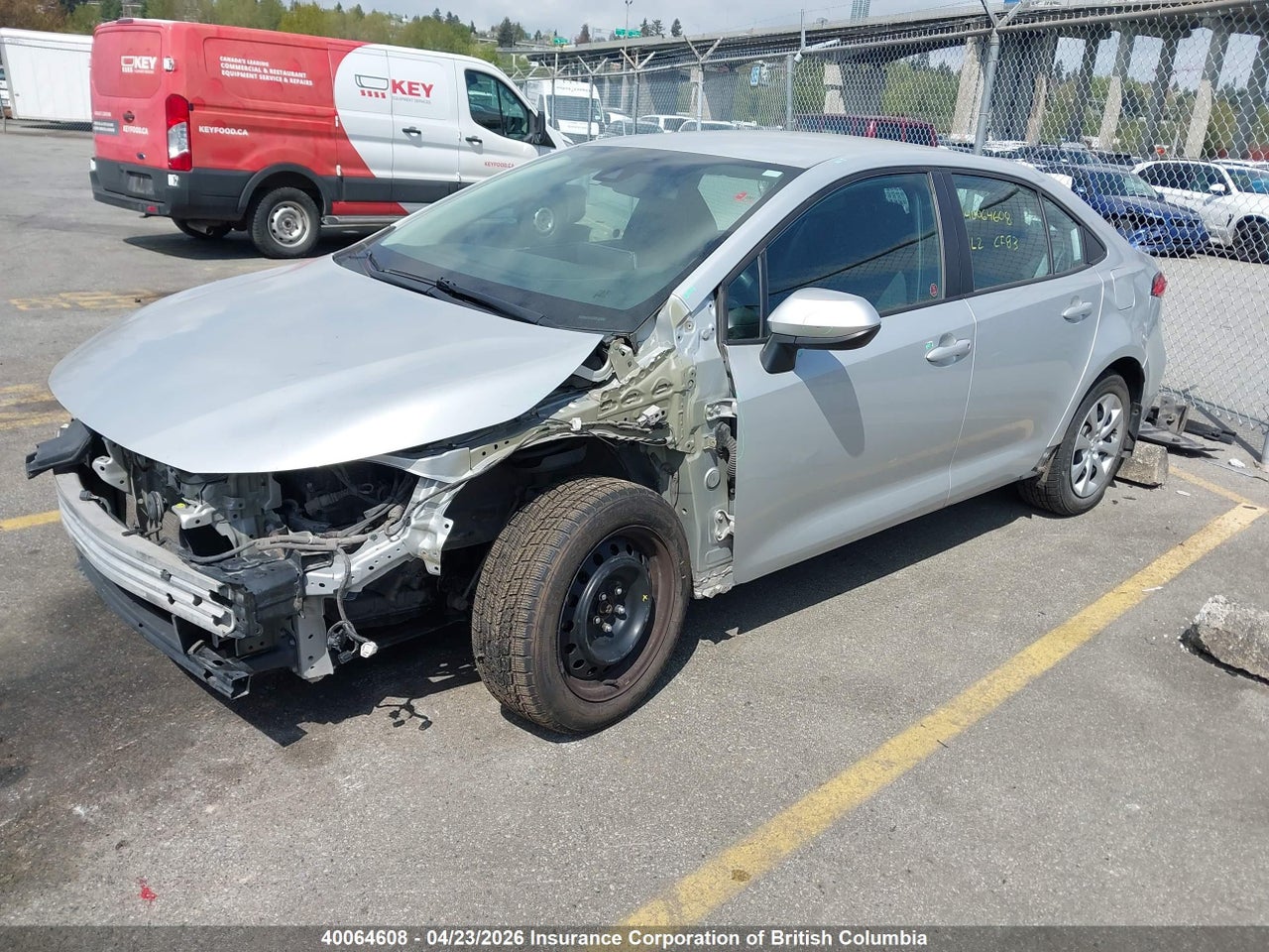 2020 TOYOTA COROLLA LE thumbnail 3