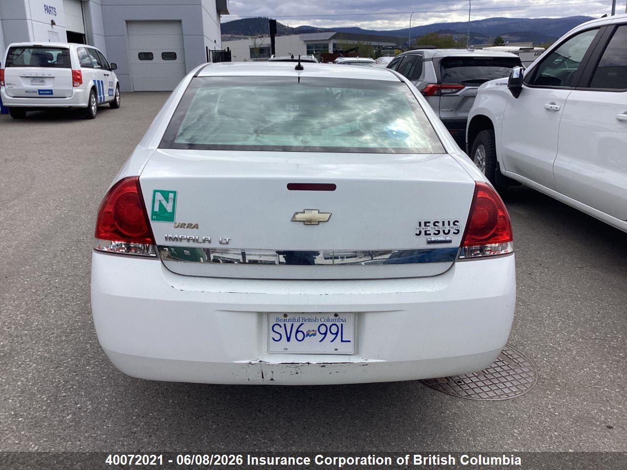 2G1WB5EK7A1262124 · 2010 CHEVROLET IMPALA LT · 5/12