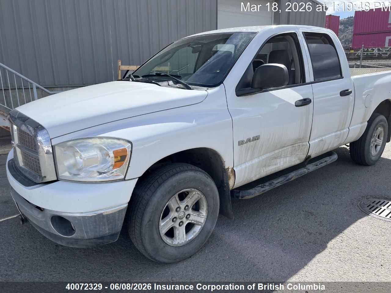 1D7HU18N88J128902 · 2008 DODGE RAM 1500 ST/SLT · 2/12