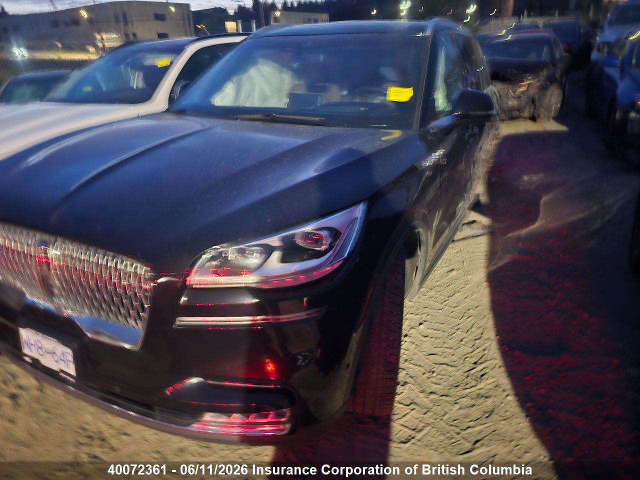 5LM5J7XC2MGL11219 · 2021 LINCOLN AVIATOR RESERVE · 2/12