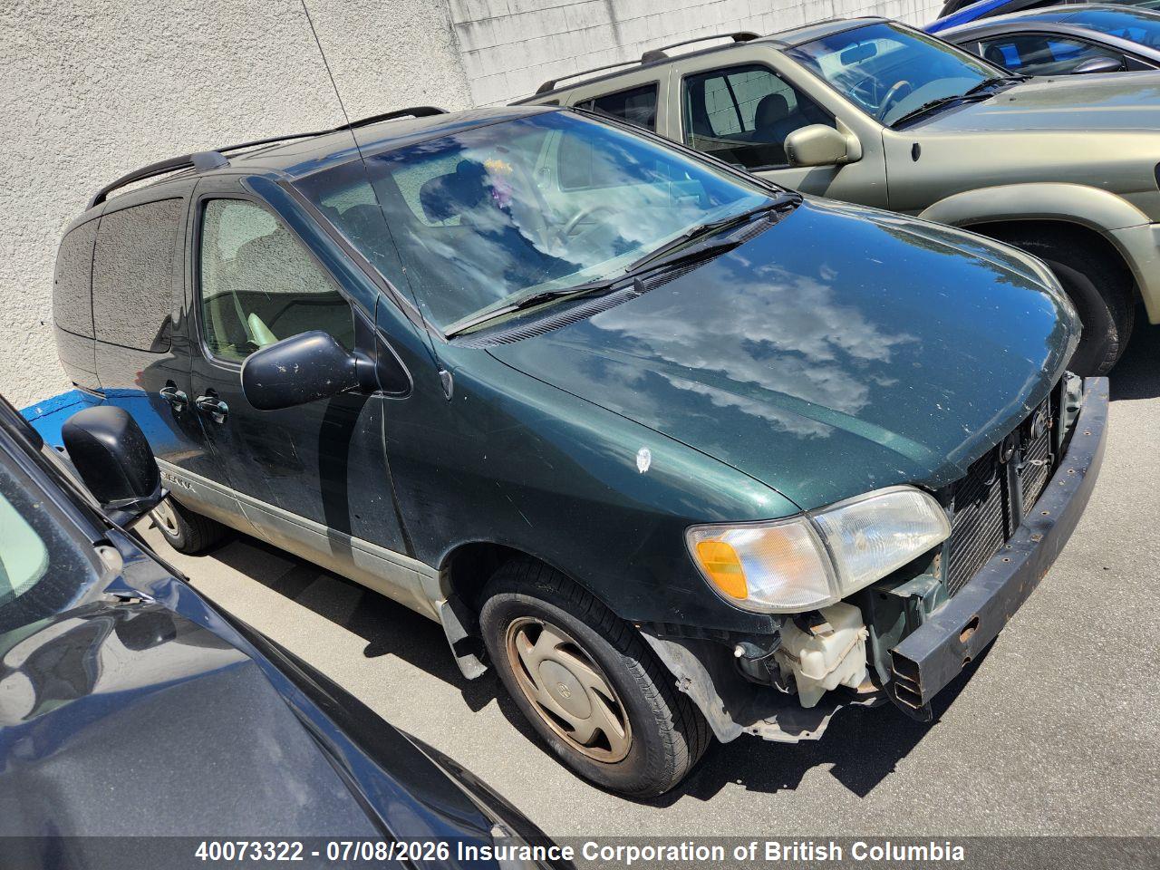2000 TOYOTA SIENNA LE/XLE thumbnail 2