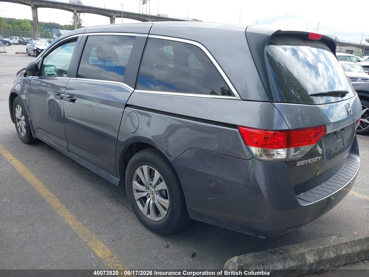 5FNRL5H39GB502799 · 2016 HONDA Odyssey se · 3/12