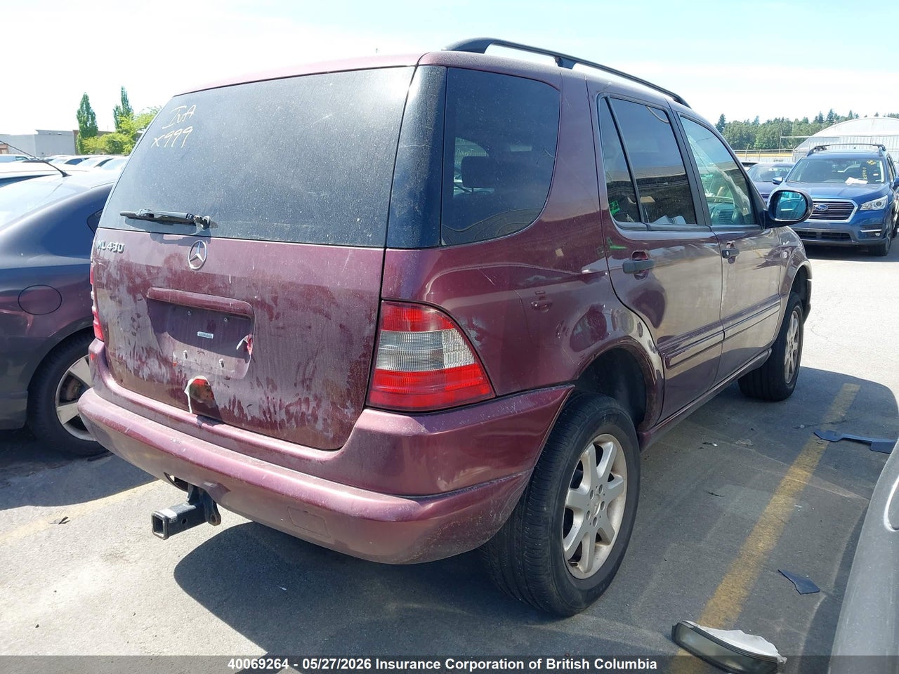 1999 MERCEDES BENZ ML 430 thumbnail 5