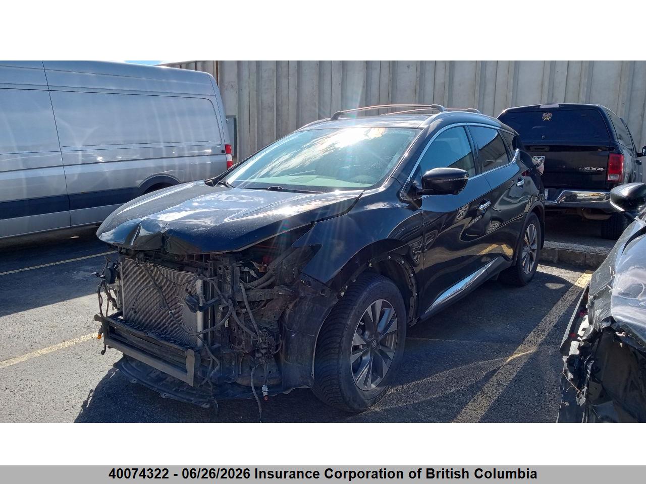 5N1AZ2MH9GN100645 · 2016 NISSAN MURANO PLATINUM/SL/SV · 2/12