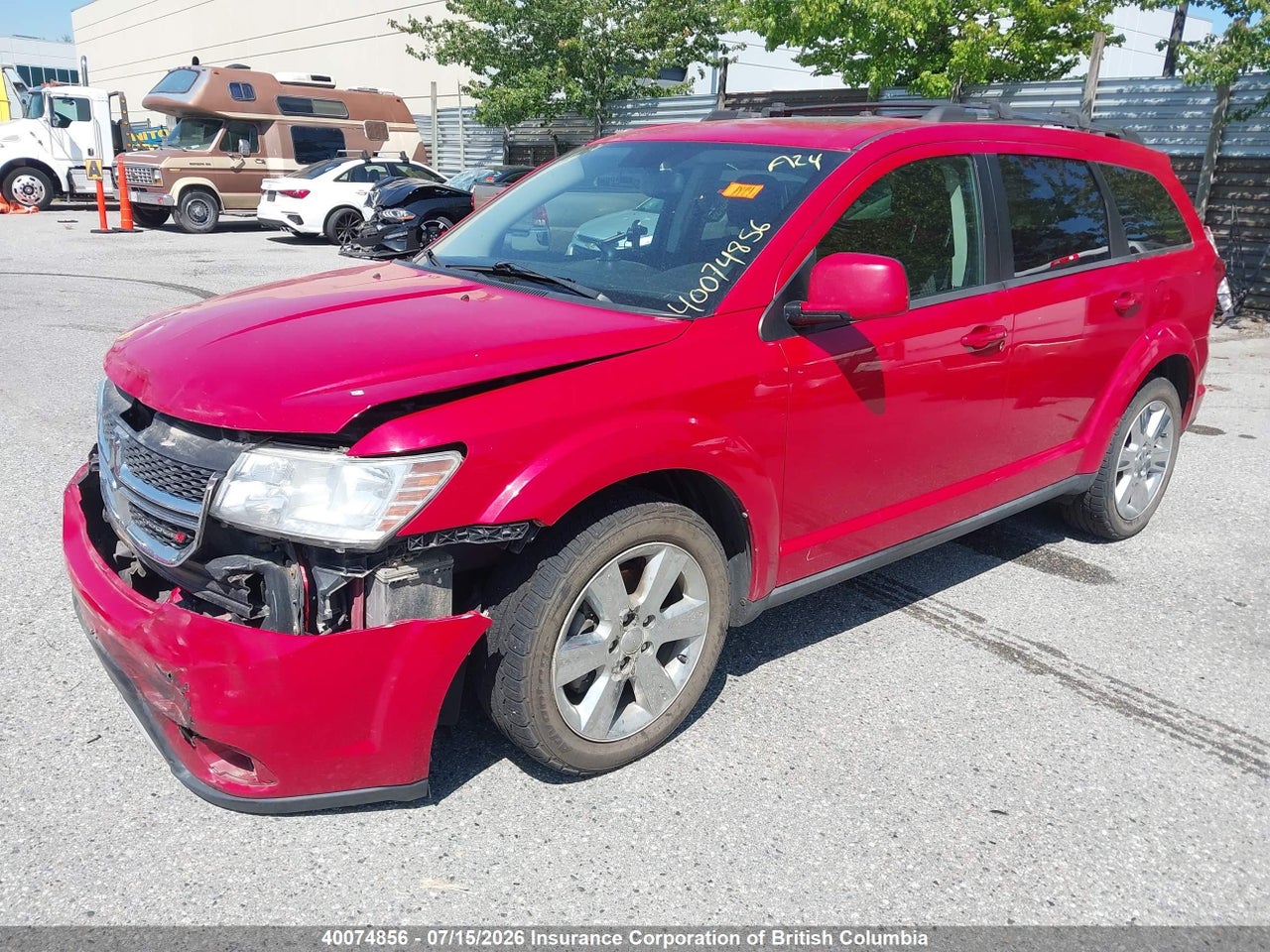 2013 DODGE JOURNEY SXT thumbnail 3