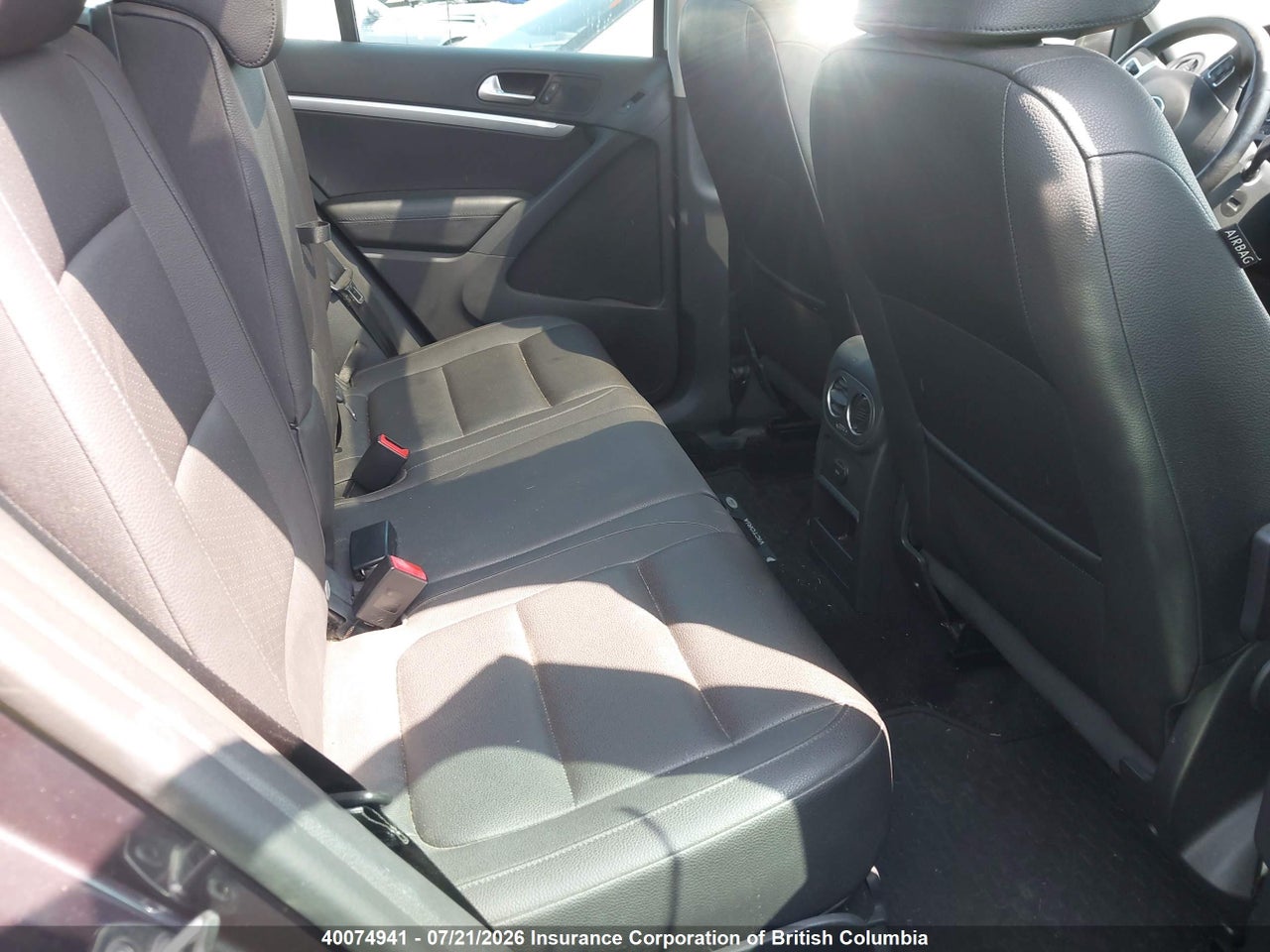 2016 VOLKSWAGEN TIGUAN COMFORT/HIGH/R-LINE/SP ED thumbnail 9