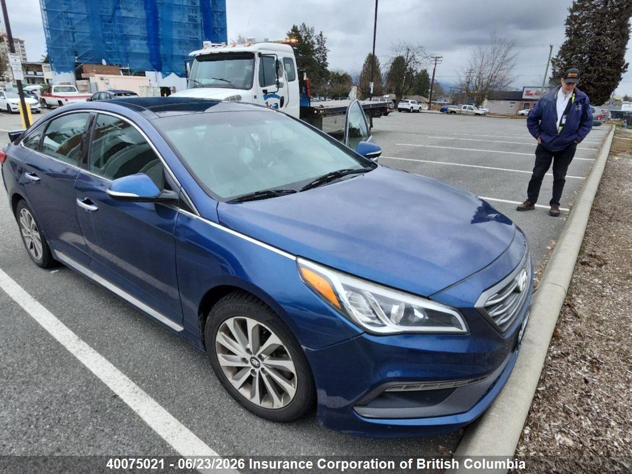 2015 HYUNDAI SONATA SPORT thumbnail 2