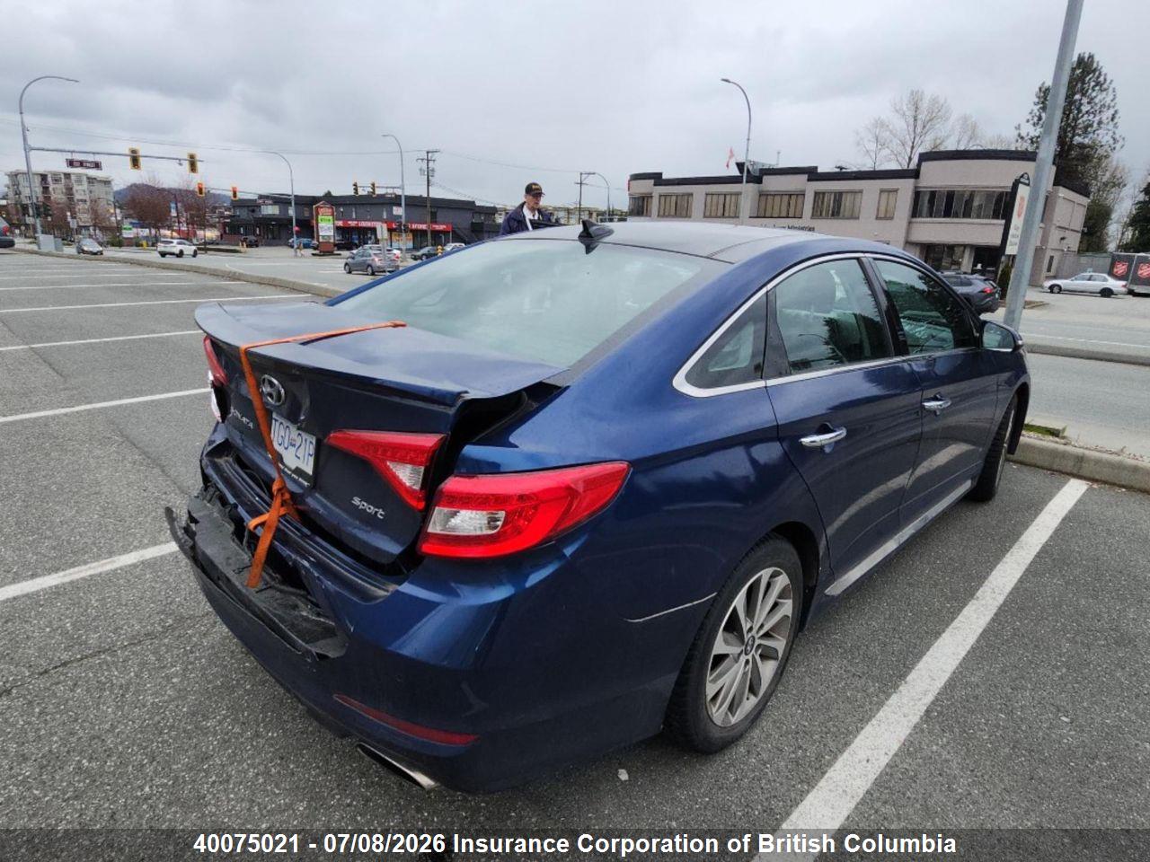 2015 HYUNDAI SONATA SPORT thumbnail 5
