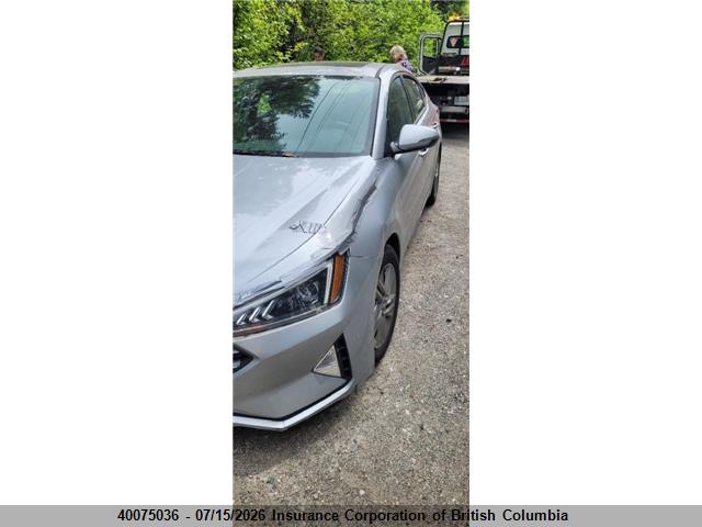 2020 HYUNDAI ELANTRA SEL/VALUE/LIMITED thumbnail 3
