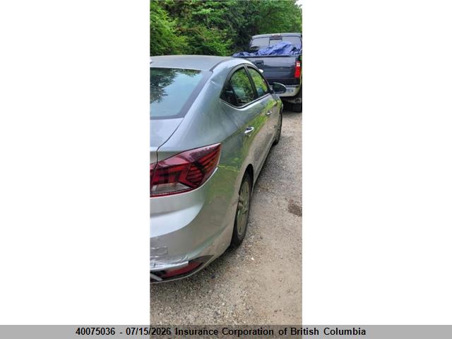 2020 HYUNDAI ELANTRA SEL/VALUE/LIMITED thumbnail 5