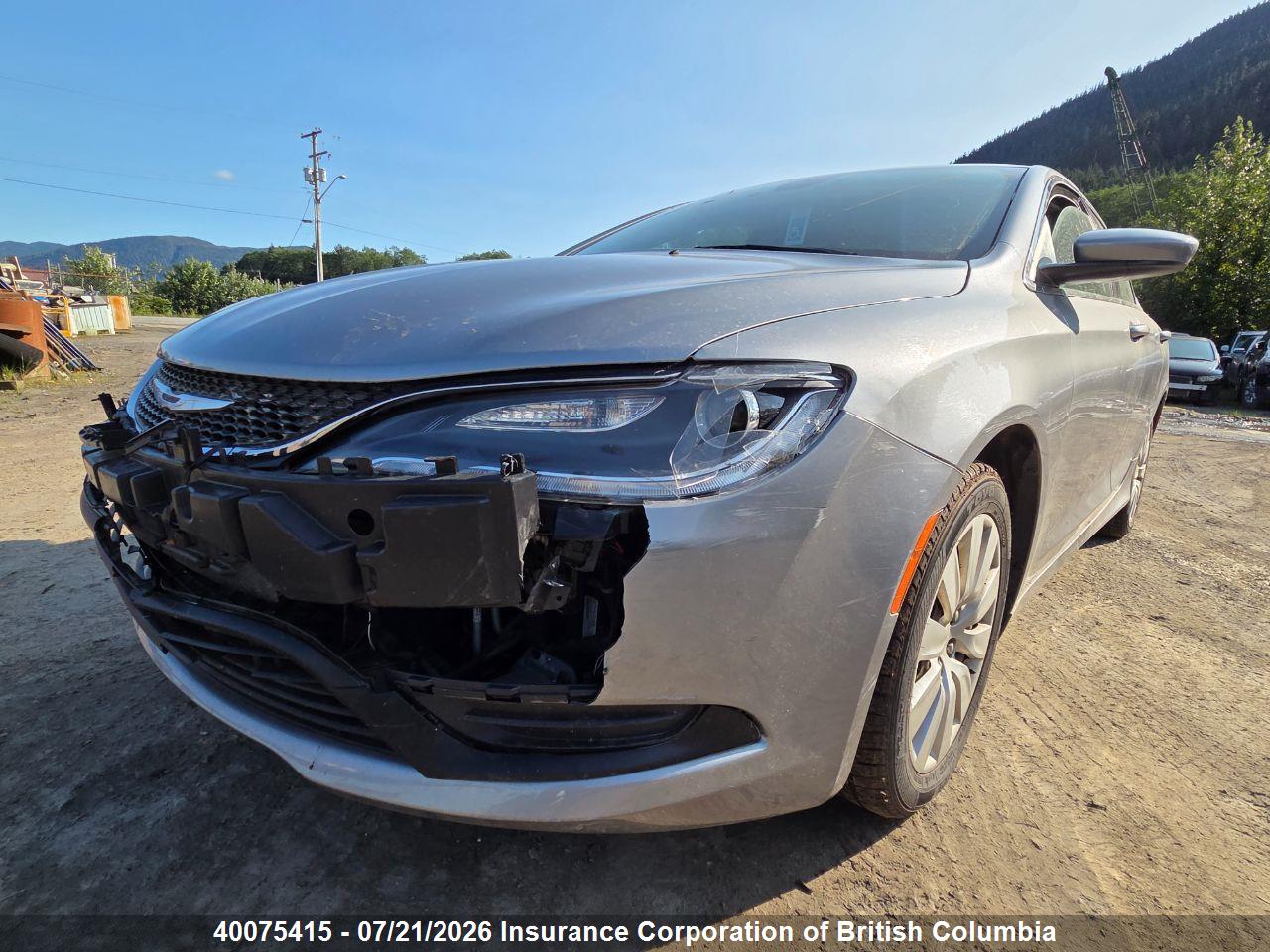 2016 CHRYSLER 200 thumbnail 8