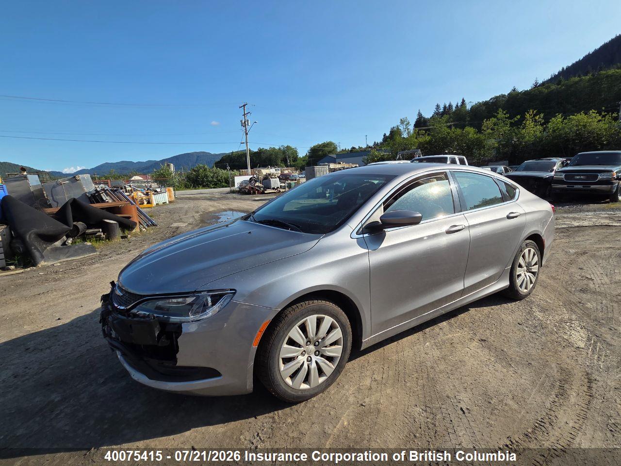2016 CHRYSLER 200 thumbnail 9