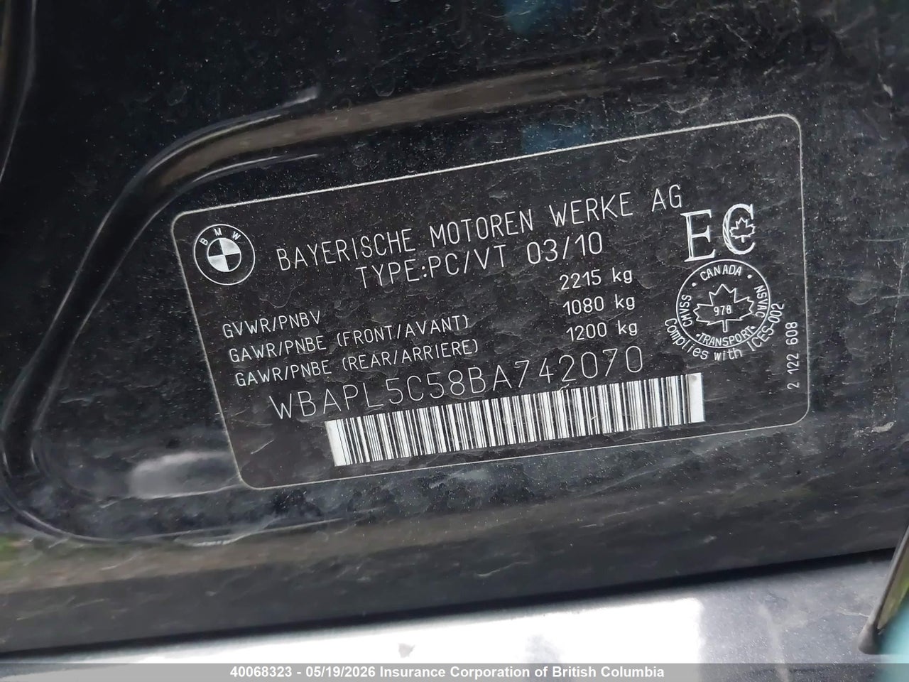 2011 BMW 335 XI thumbnail 10