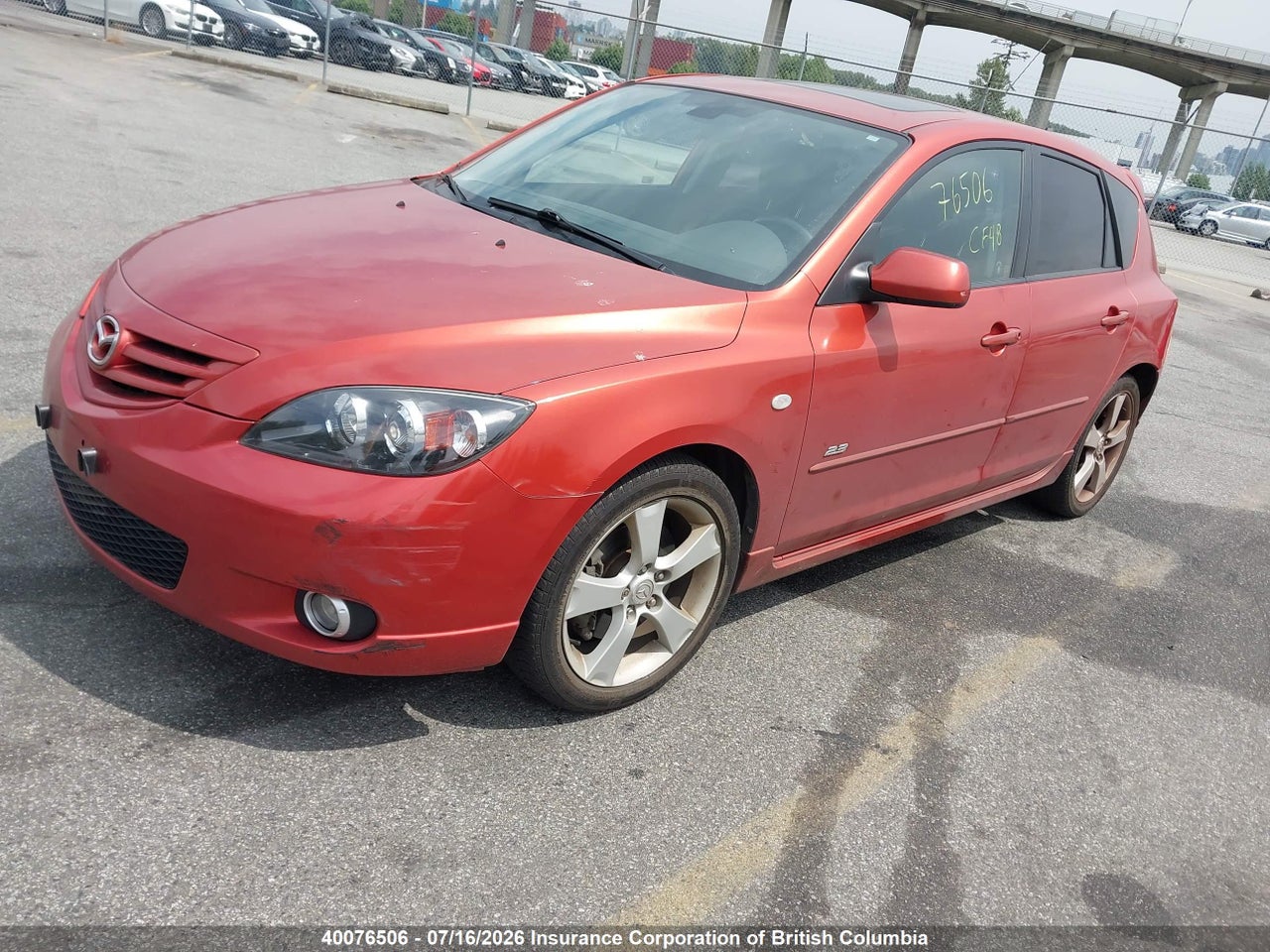2004 MAZDA 3 HATCHBACK thumbnail 3