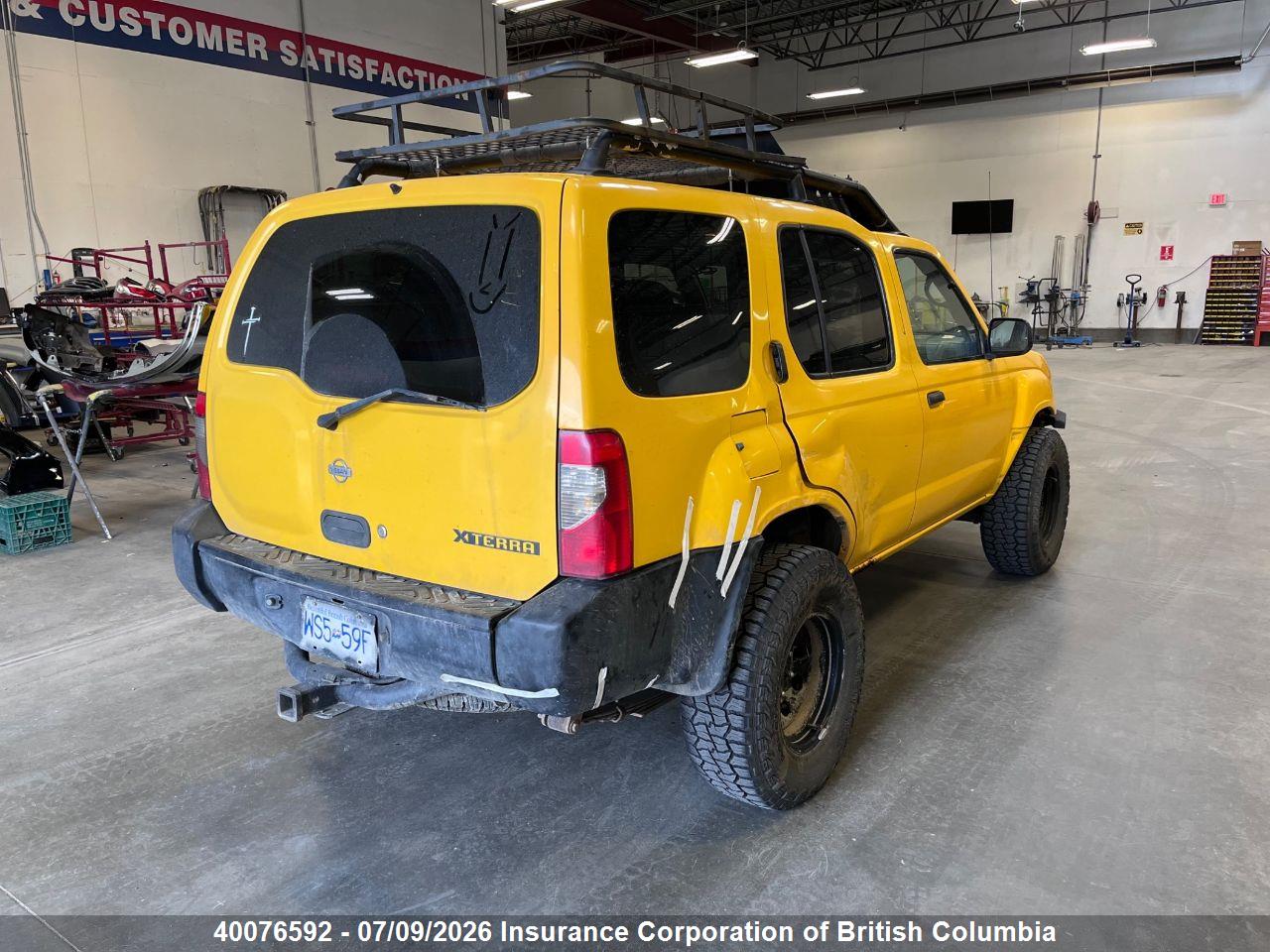 2001 NISSAN XTERRA SE thumbnail 5