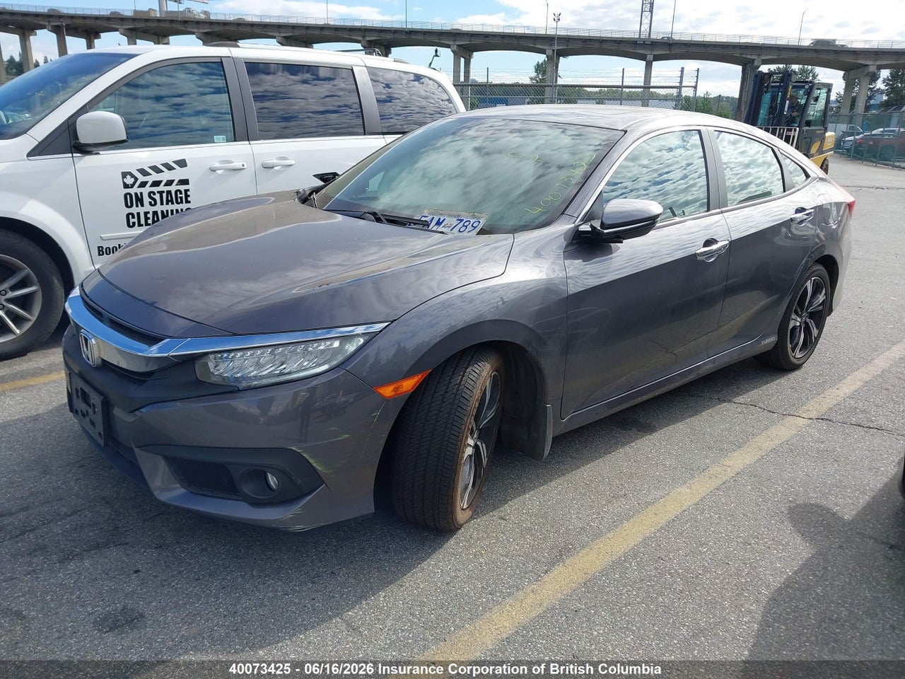 2017 HONDA Civic touring thumbnail 3