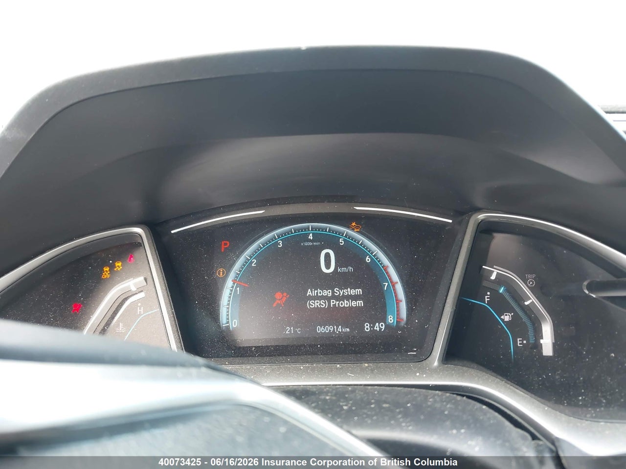 2017 HONDA Civic touring thumbnail 8
