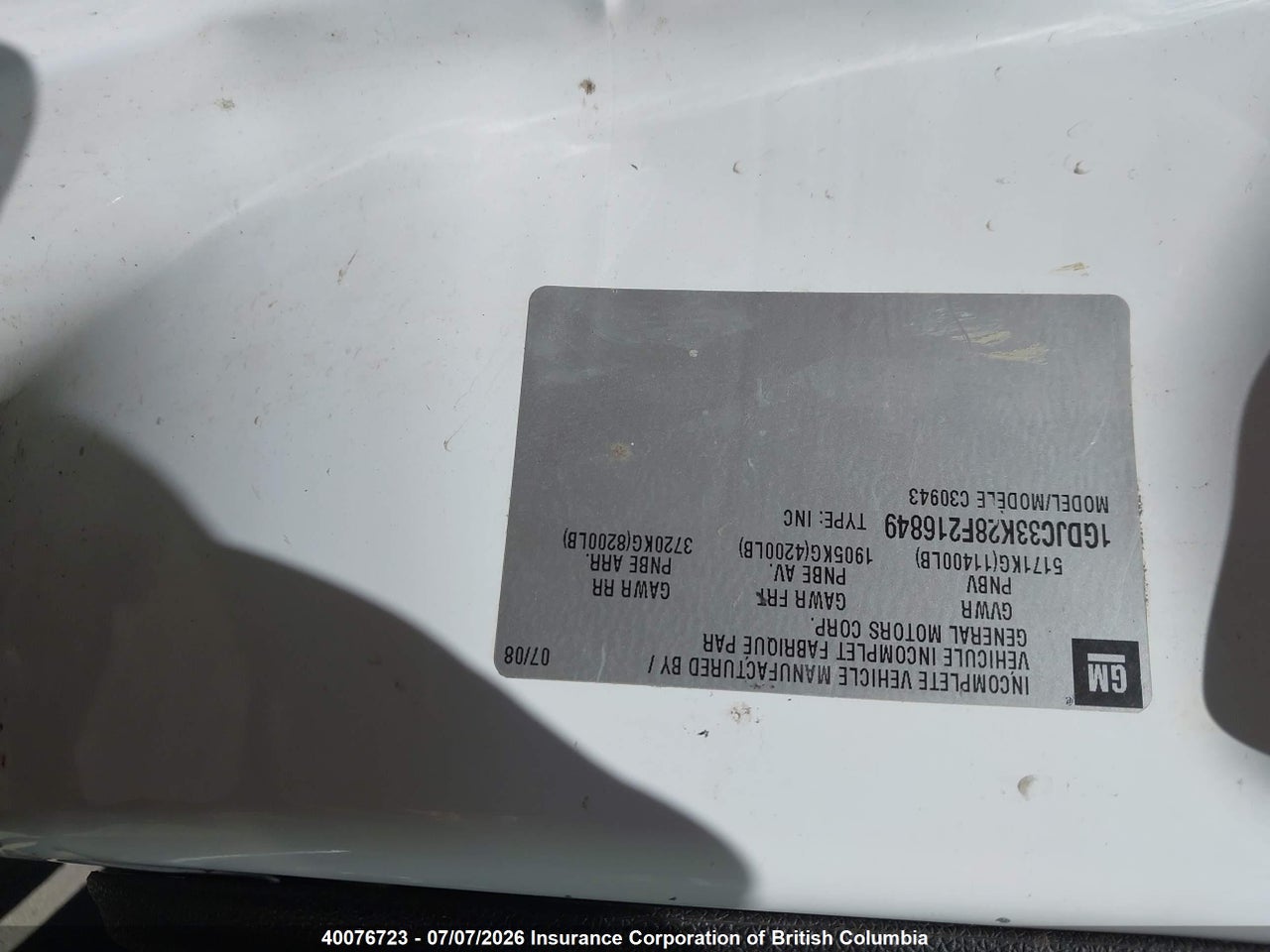 2008 GMC SIERRA C3500 thumbnail 10