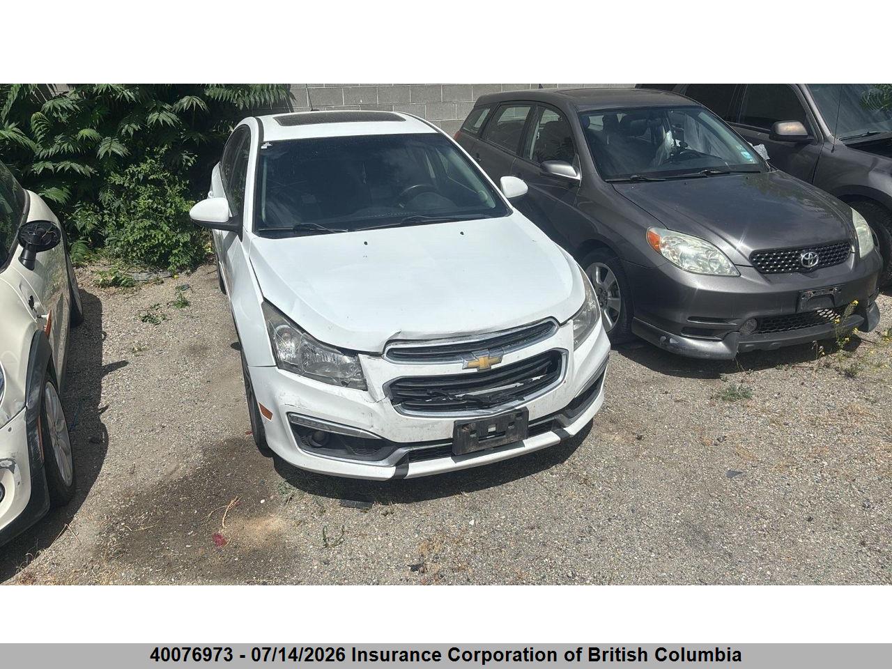 2015 CHEVROLET CRUZE thumbnail 2