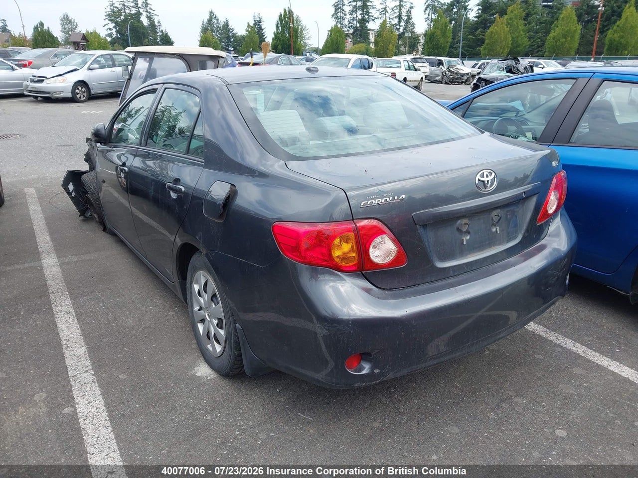 2009 TOYOTA COROLLA S/LE/XLE thumbnail 4