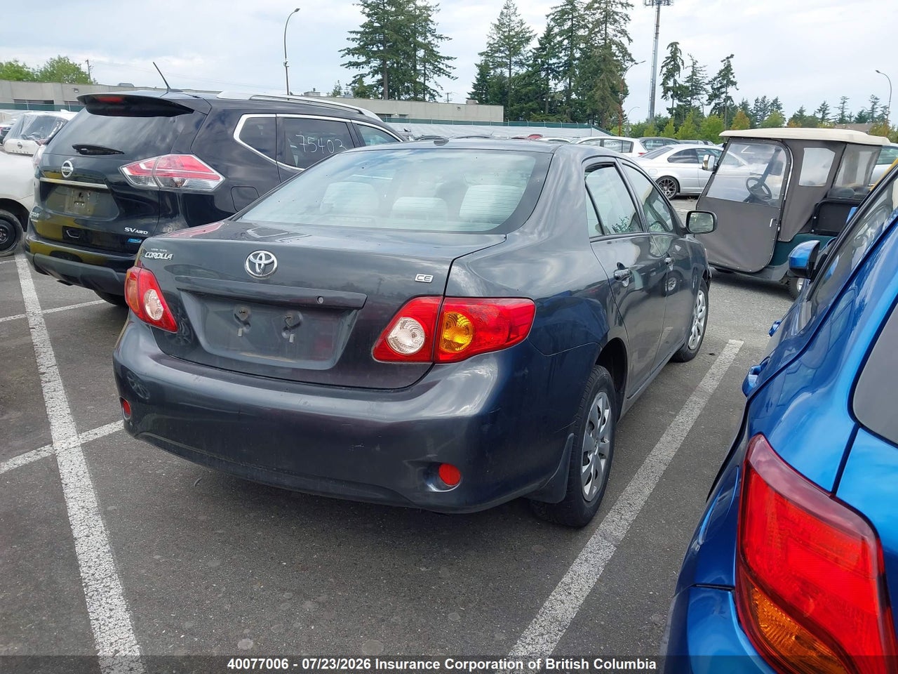 2009 TOYOTA COROLLA S/LE/XLE thumbnail 5