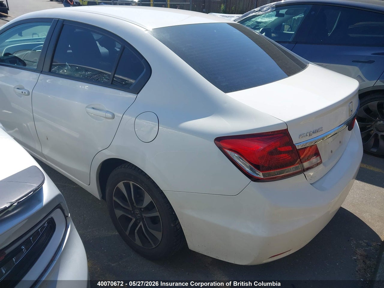 2014 HONDA CIVIC LX thumbnail 4