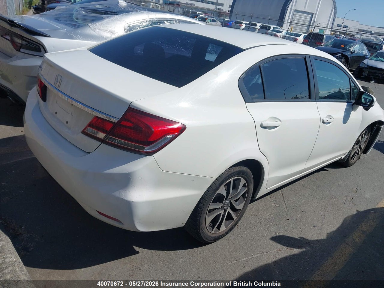 2014 HONDA CIVIC LX thumbnail 5