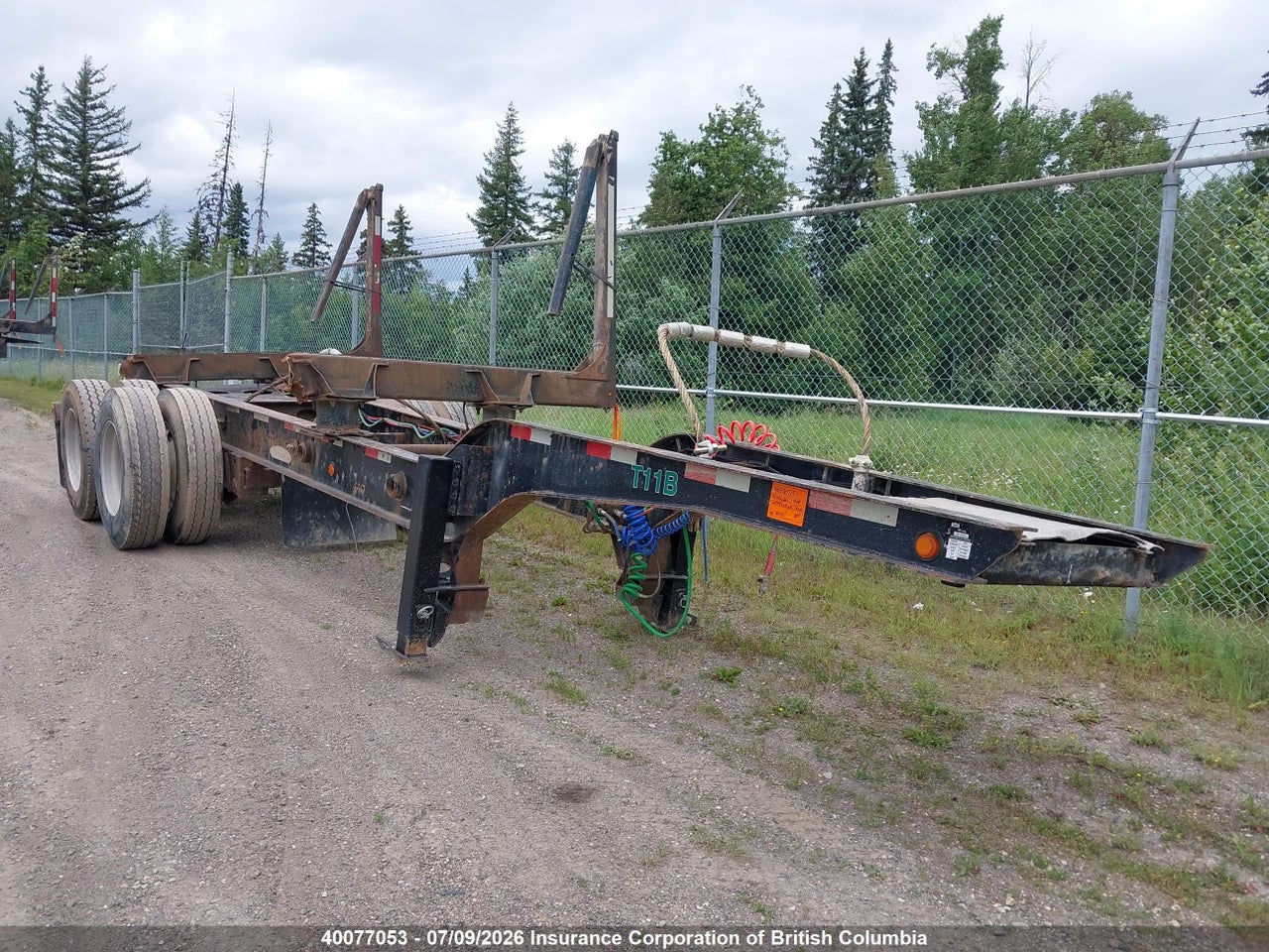 2017 PEERLESS LOGGING TRAILER thumbnail 2